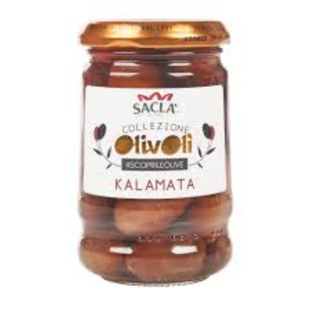SACLA KALAMATA OLIVES 200G